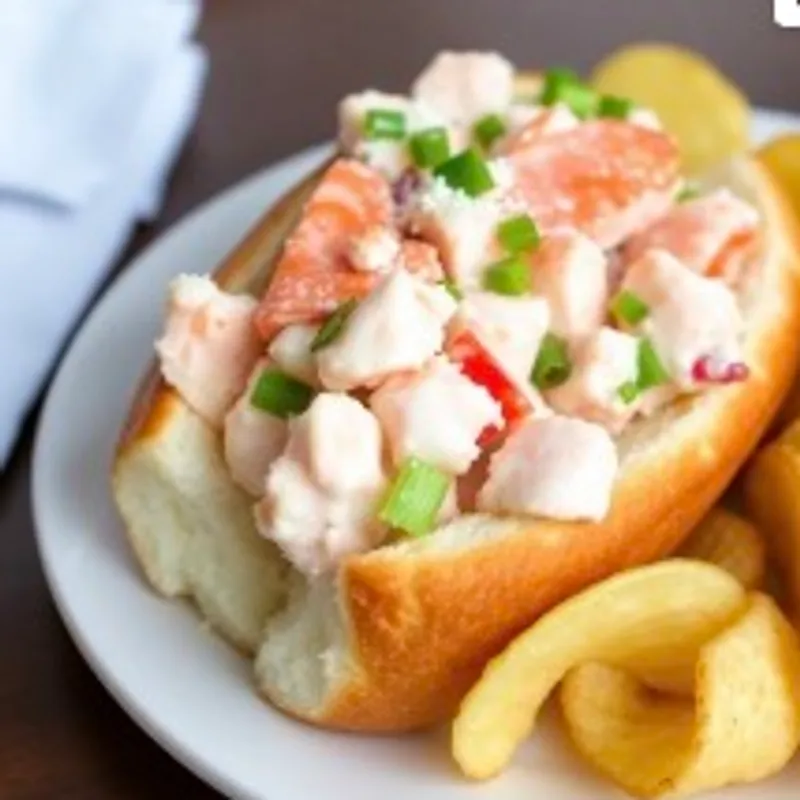 Classic Maine Lobster Roll with a Twist image